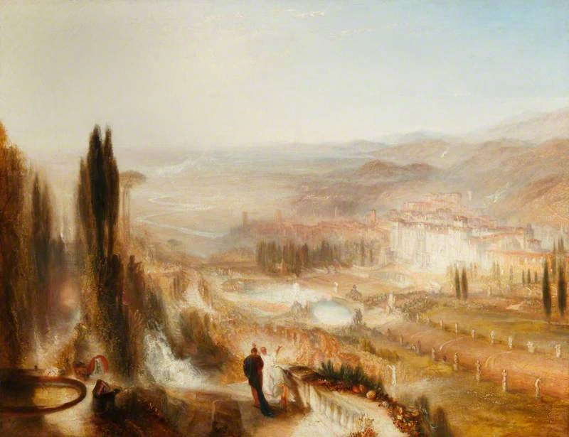 Cicerone nella sua villa a Tuscolo - National Museum of Wales